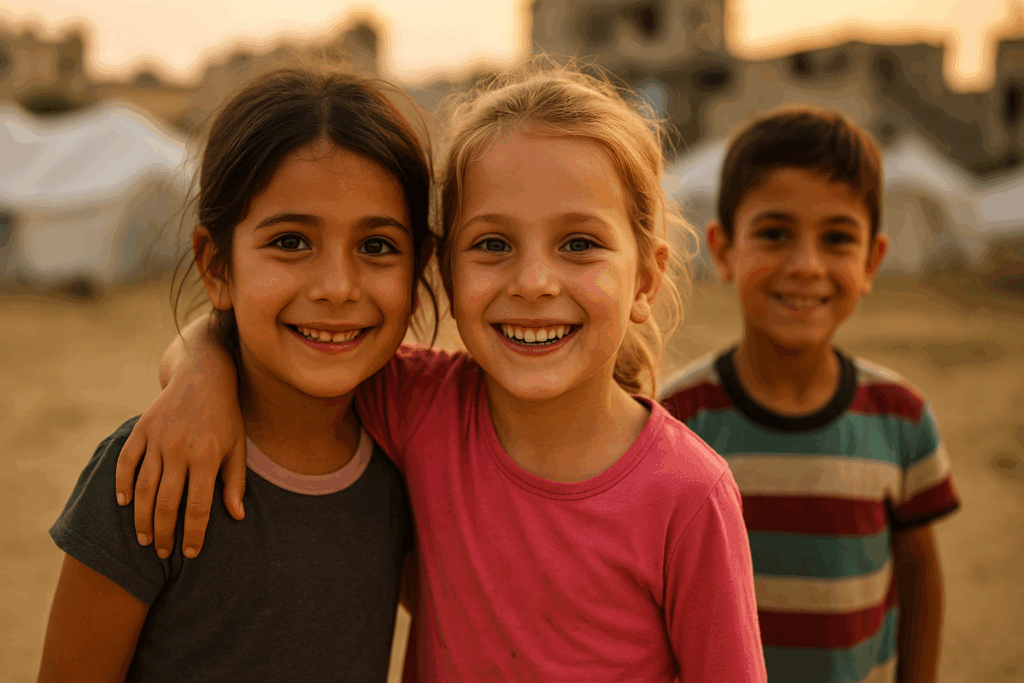 Refugee children